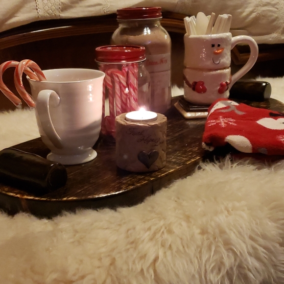 Beautiful Handcrafted Tray - Picture 4 of 8